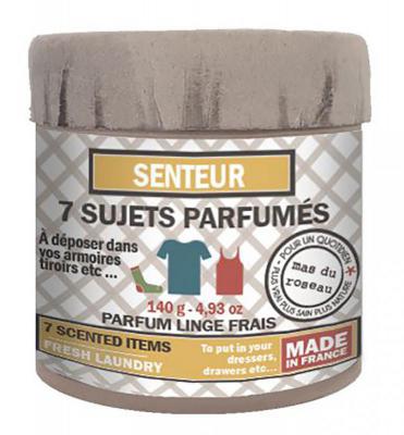 Parfums solides d'armoires (7 sujets)