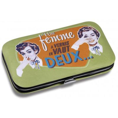 Set de manucure Une femme à vernis en vaut deux