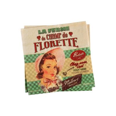 Serviettes en papier Florette