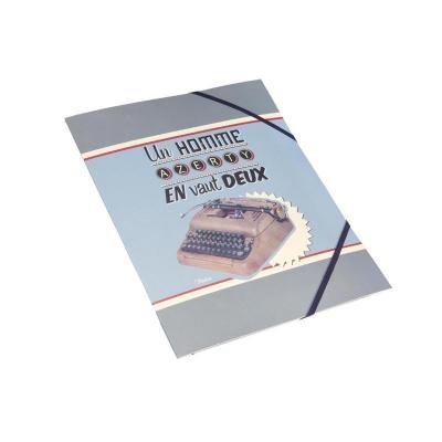 Chemise cartonnées Azerty