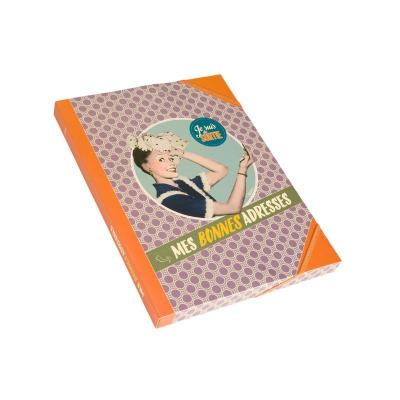 Chemise cartonnée Mes Bonnes Adresses