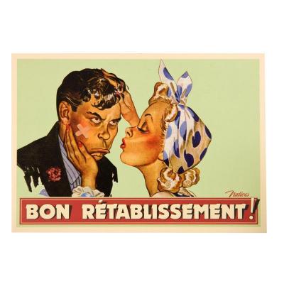 Carte Postale Bon Rétablissement