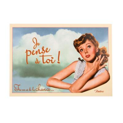Carte postale Je Pense à Toi
