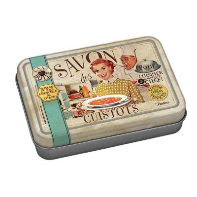 La boîte et son savon des cuistots