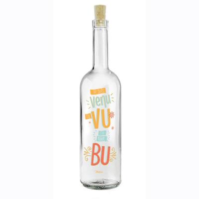 Bouteille à vin J'ai tout bu