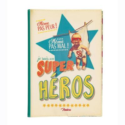 Protège carnet de santé Super Héros