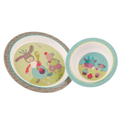 Set de vaisselle Les Jolis Pas Beaux