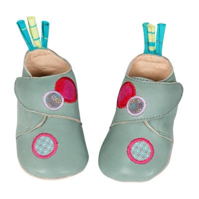 Chaussons cuir Chien Les Jolis Pas Beaux