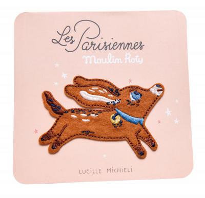 Patch brodé chien - Les Parisiennes
