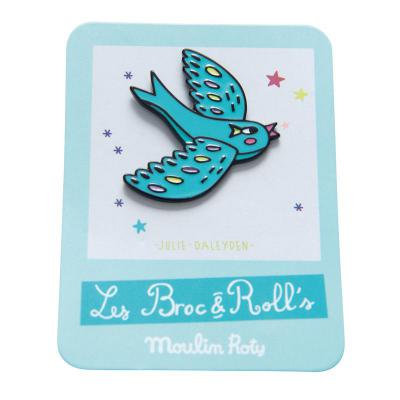 Pin's oiseau Les Broc'n Rolls