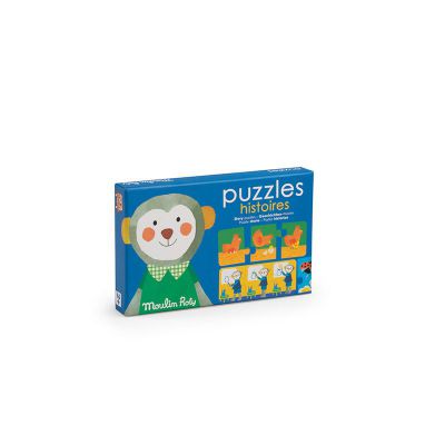 Puzzles histoires (30 pièces) - Les Popipop 