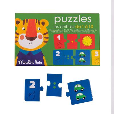 Puzzle chiffres (30 pièces) Les Popipop