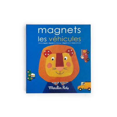 Jeu magnétique Les véhicules Les Popipop Moulin Roty