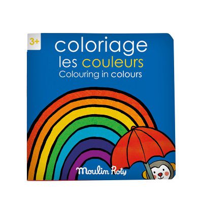 FR-EN - Cahier de coloriage Les couleurs Les Popipop 