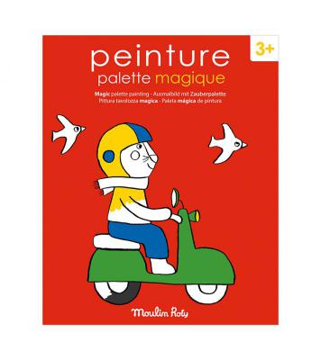 Peinture palette magique Les Popipop