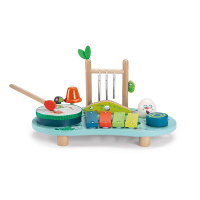 Table d'activités musicales Dans la jungle 