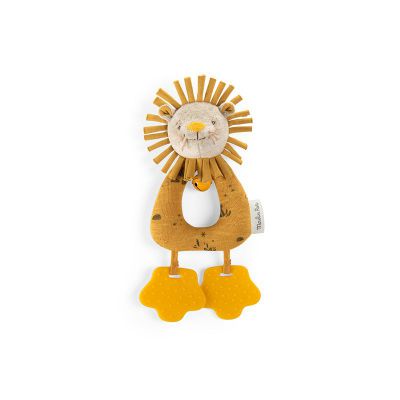 Anneau-hochet lion Sous mon baobab