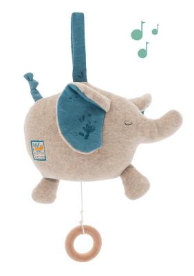 Poupée musique éléphant Sous mon Baobab