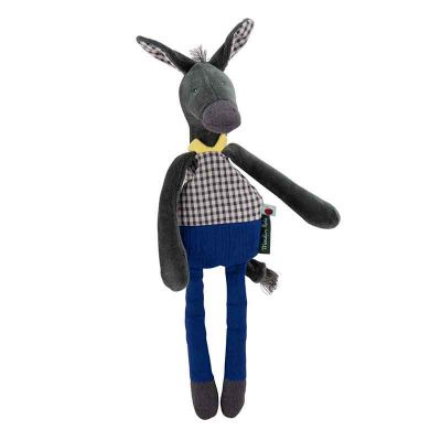 Doudou-hochet âne Pomme des bois