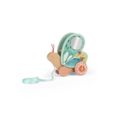 Papillon à tirer - Trois petits lapins 