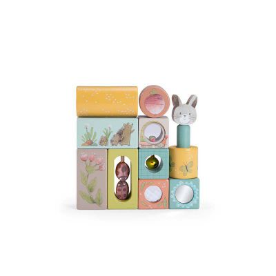Cubes d'activités - Trois petits lapins