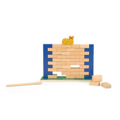 Mur vacillant en bois - Les Toupitis