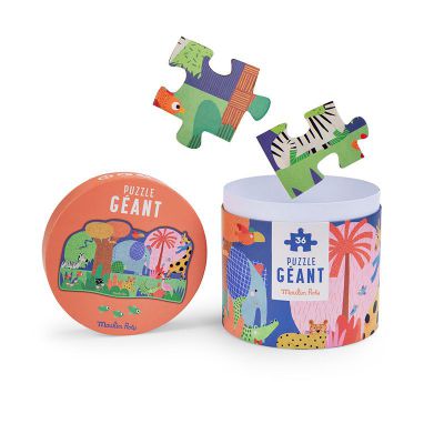 Puzzle géant L'oasis des animaux 36 pcs Les Toupitis 