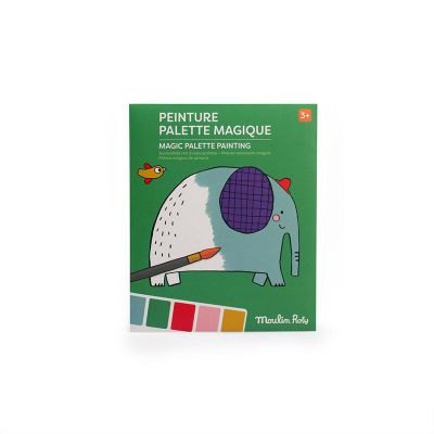 Peinture palette magique - Les Toupitis 