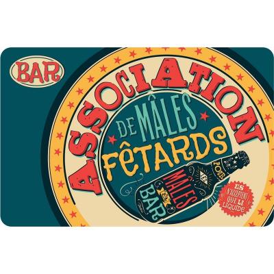 Set de table Association de mâles fêtards