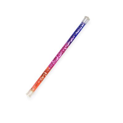 Baguette à paillettes violette et rouge - Les petites merveilles 