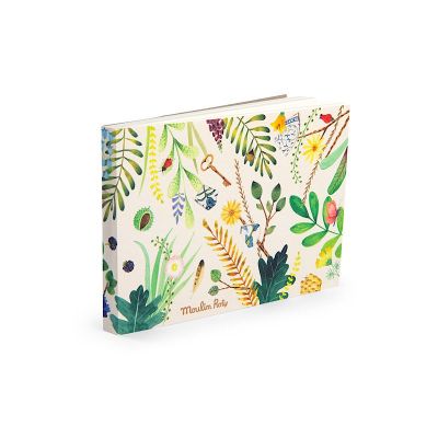 Carnet aquarelle Le botaniste - Le jardin du moulin 