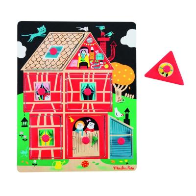 Puzzle encastrable maison Les Bambins