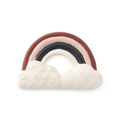 Anneau de dentition caoutchouc Arc-en-ciel Après la pluie (emb/3)