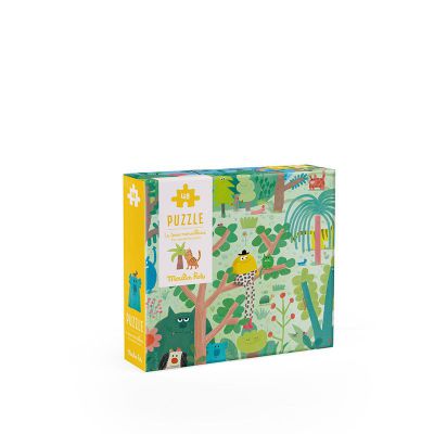 Puzzle La terre merveilleuse 48 pcs Les Schmouks 