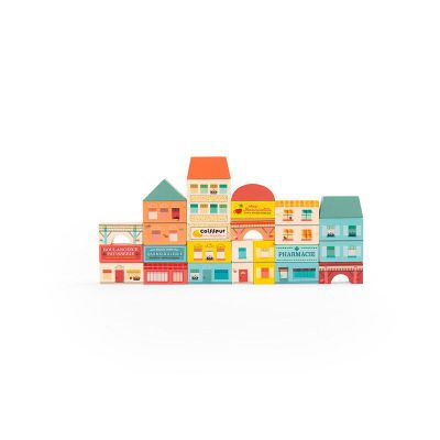 Blocs de construction village - Avenue du Moulin 