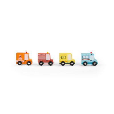 Ensemble de 4 camions - Avenue du Moulin
