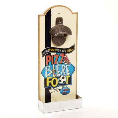 Décapsuleur Pizza bière foot