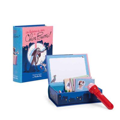 Lampe à histoires livre Chien pourri Ecole des loisirs