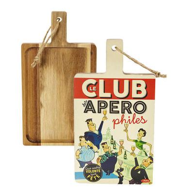 Planche à découper Le club des Apérophiles