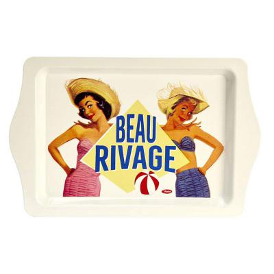 Plateau rectangulaire Beau Rivage