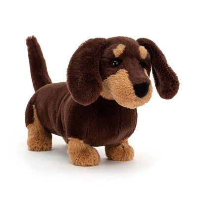 Peluche chien saucisse 
