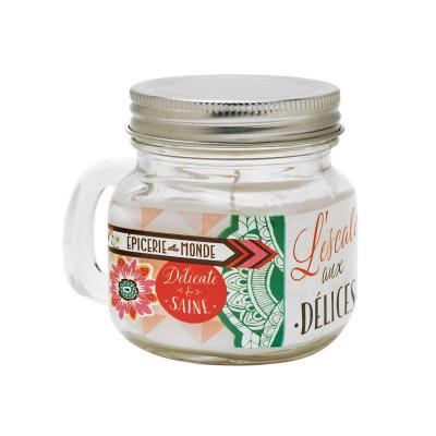 Bougie Mason jar L'escale aux délices