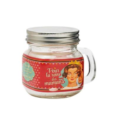 Bougie Mason Jar Pour la reine des mamans