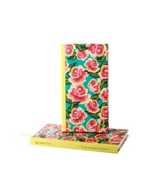 Carnet chic Rose Lagon