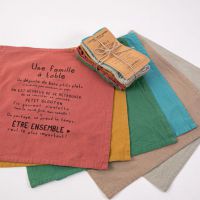 Lot de 6 serviettes  