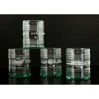 4 VERRES BIDON  