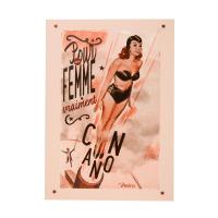 Carte Postale Femme Canon 