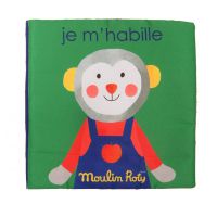 Livre tissu Je m'habille 