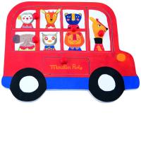 Puzzle encastrable bus Les Popipop 