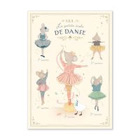 Affiche 50x70 cm - La petite école de danse 